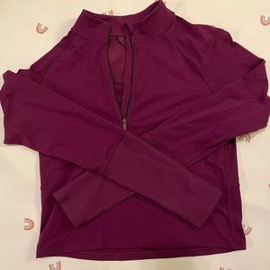 Lululemon pink half zip